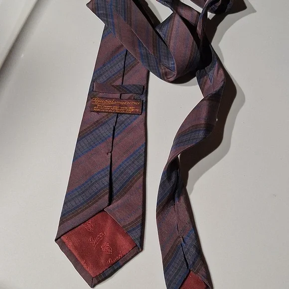 Gucci Vintage Silk Tie